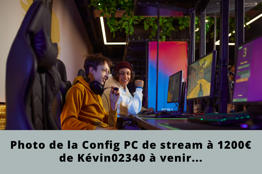 Configuration de référence : PC Gaming, budget 500 euros